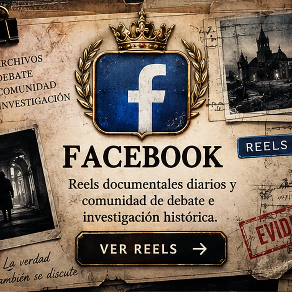 Crónicas Veladas en Facebook — Reels documentales diarios y comunidad de debate e investigación histórica